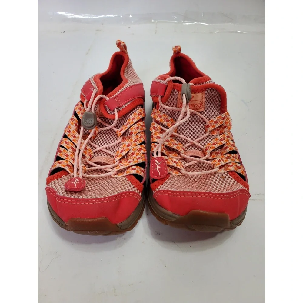 Chaco Kids Youth Size 3 Outcross Outdoor Shoes Fiesta Rose Slip on Water Sports